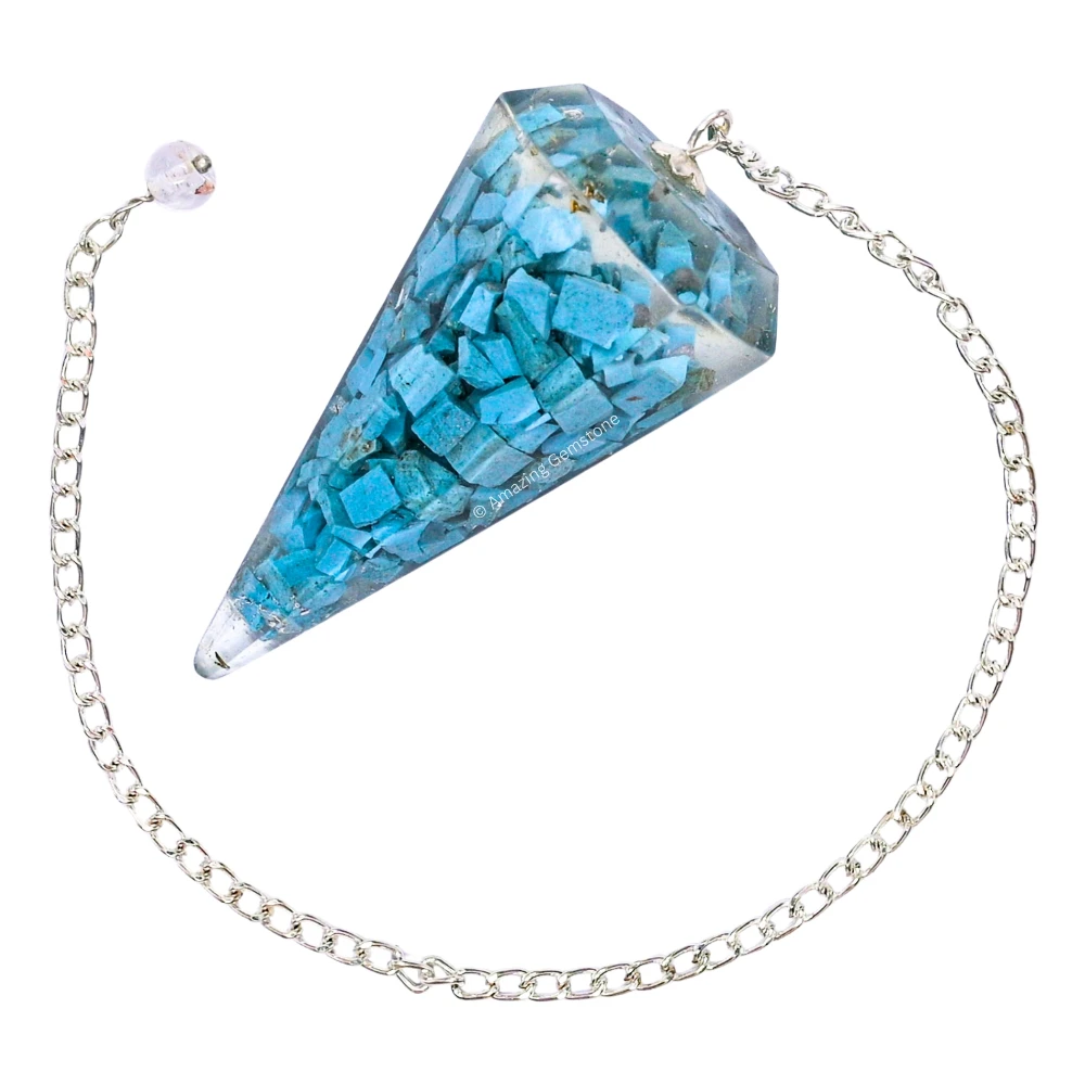 Turquoise Orgone Pendulum