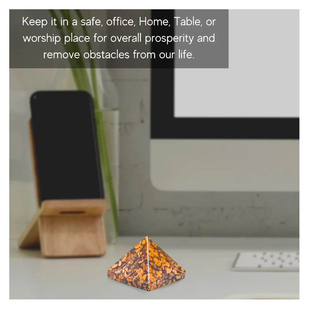 Fruit Jasper Pyramid (1 Inch)