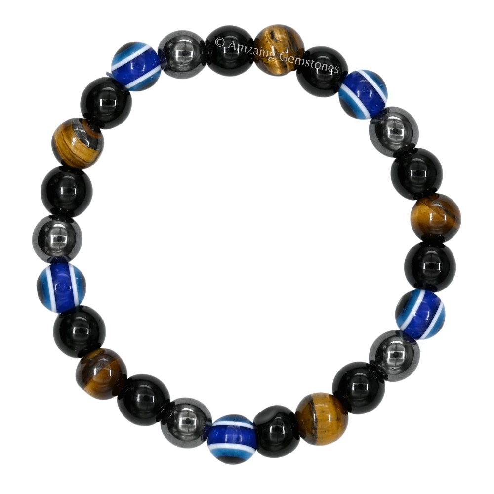 Evil Eye Bracelet for Ultimate Protection (Strechable)