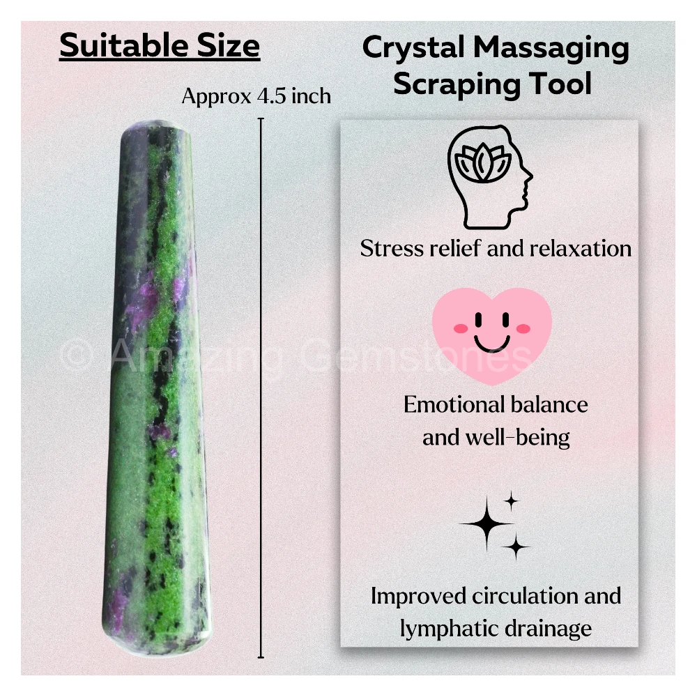 Ruby Zoisite Wand