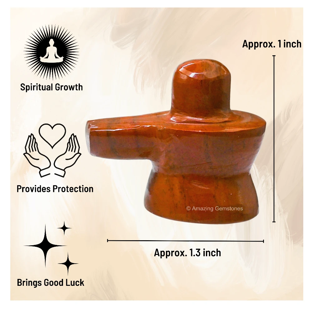 Red Jasper Shivling