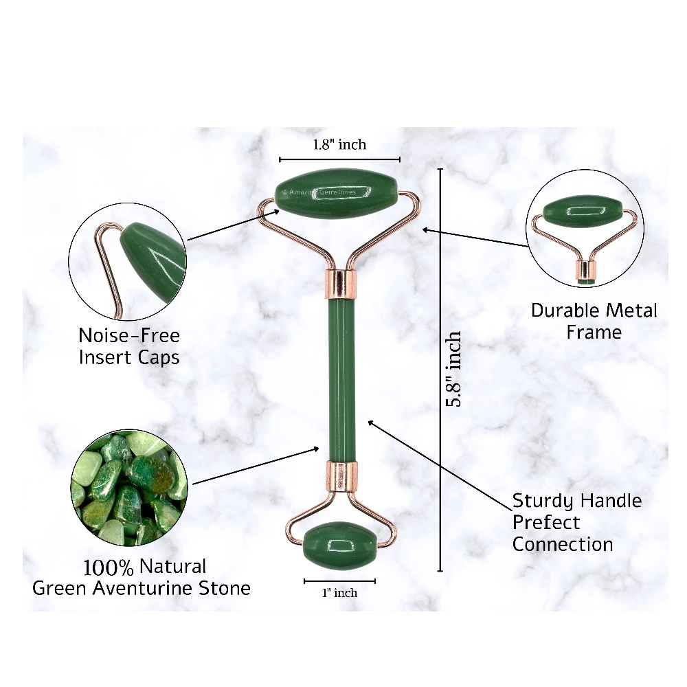 Dark Green Aventurine Face Roller