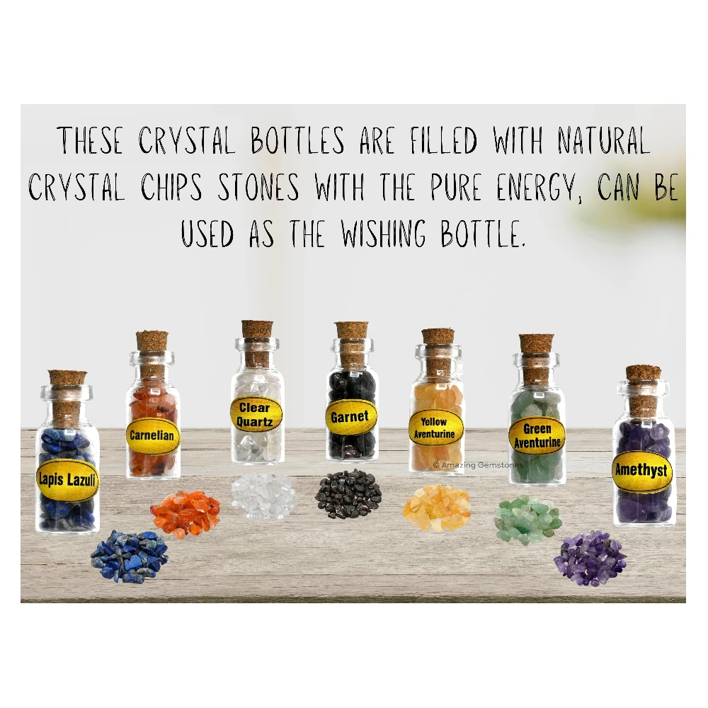 Spell Jars Kit for Witchcraft Supplies - Set of 7 (Starter)