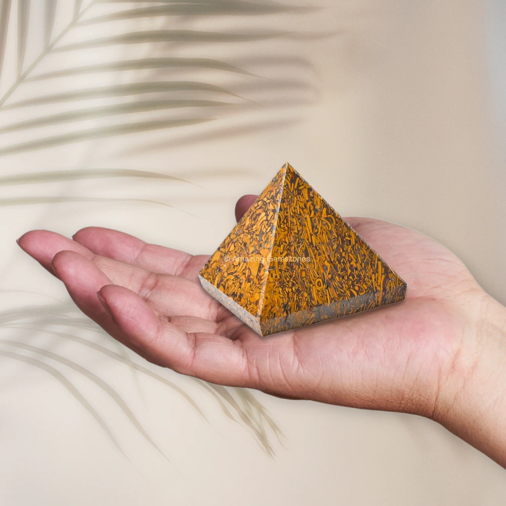 Mariyam Jasper Pyramid (1.5 Inch)