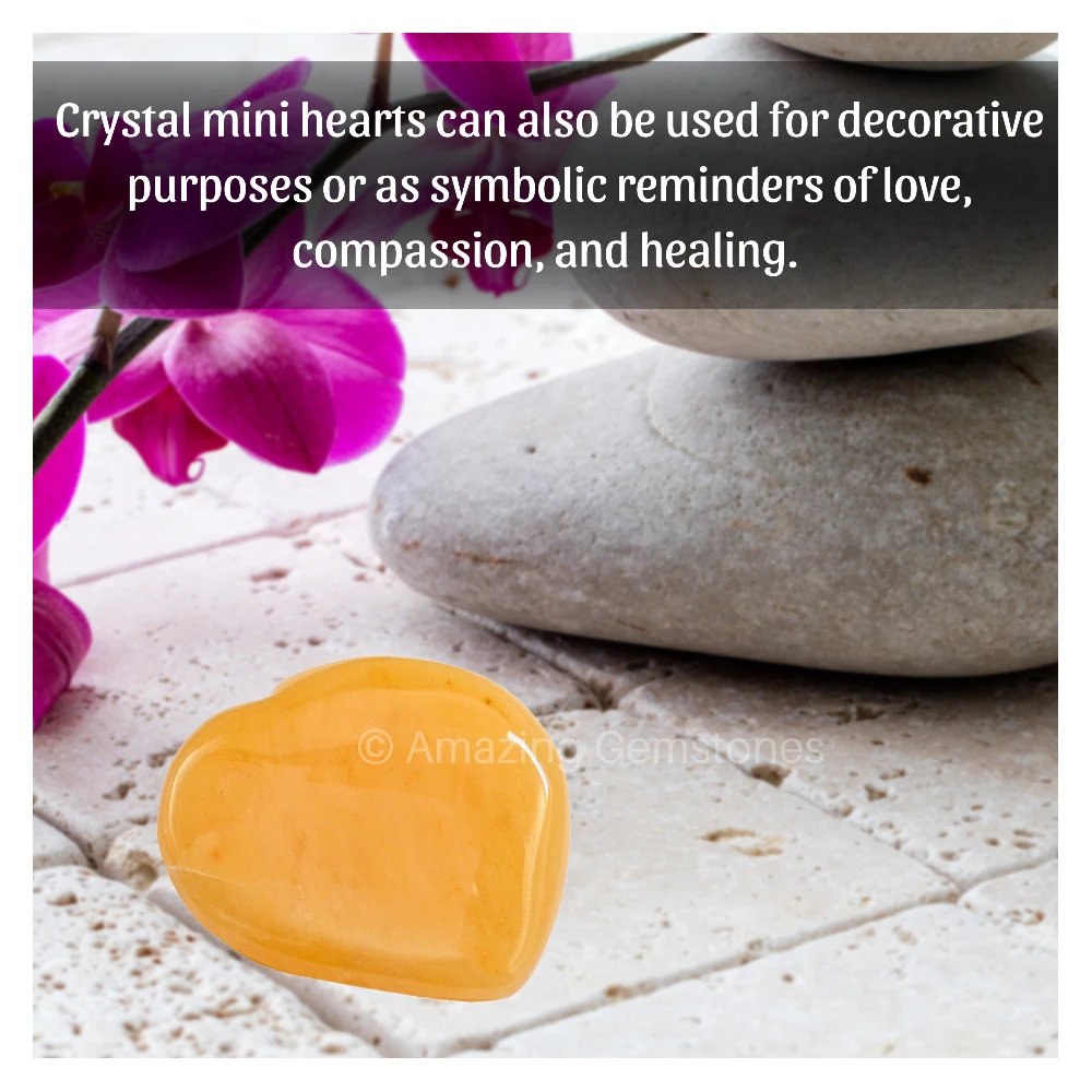 Yellow Aventurine Heart (Pack of 2)