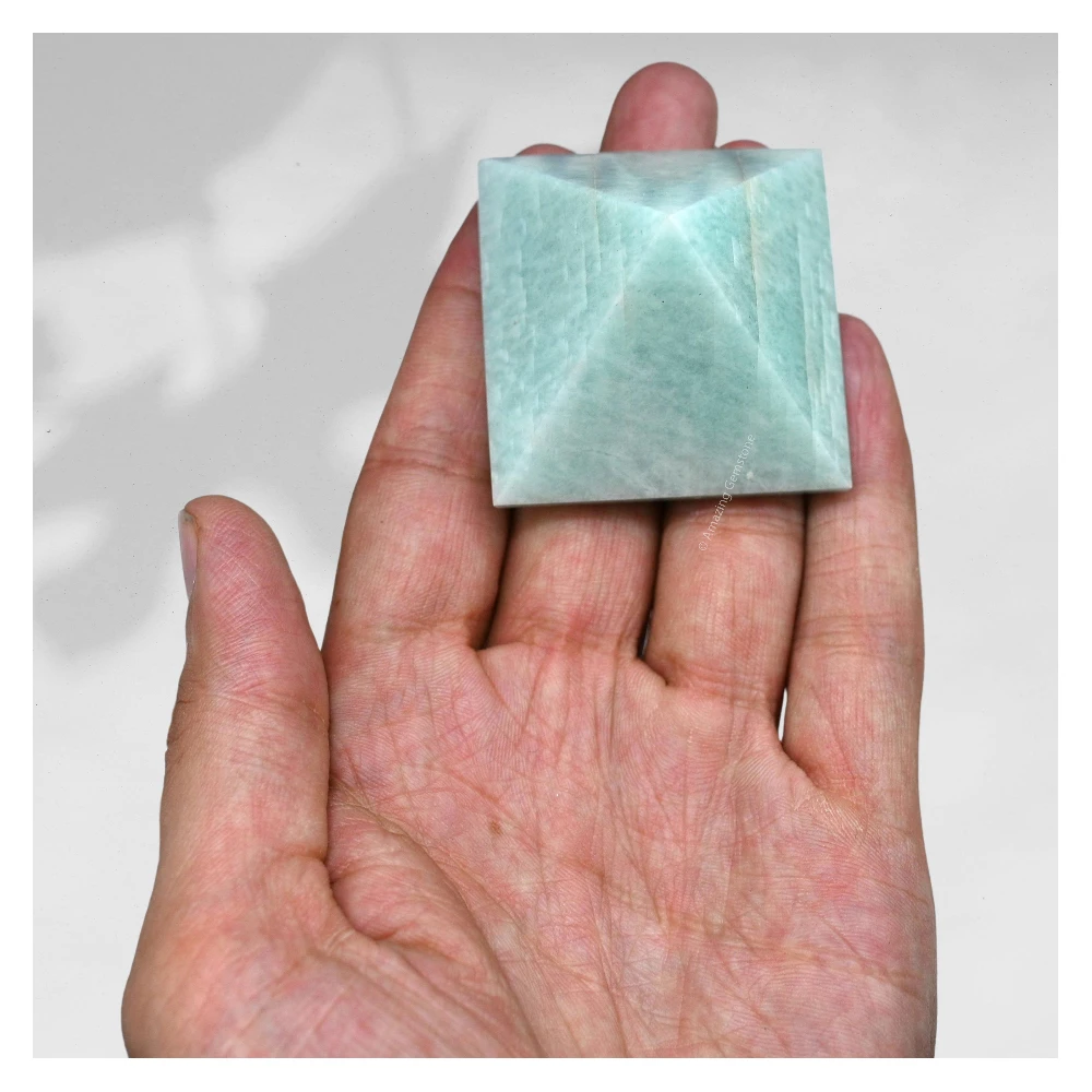 Amazonite Pyramid (2 Inch)