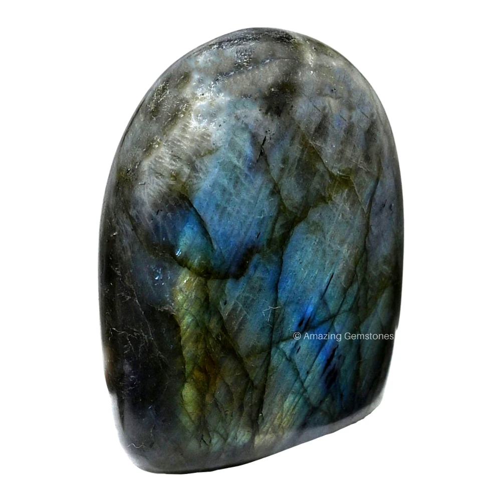 Labradorite Standing Palm Stone (Large)
