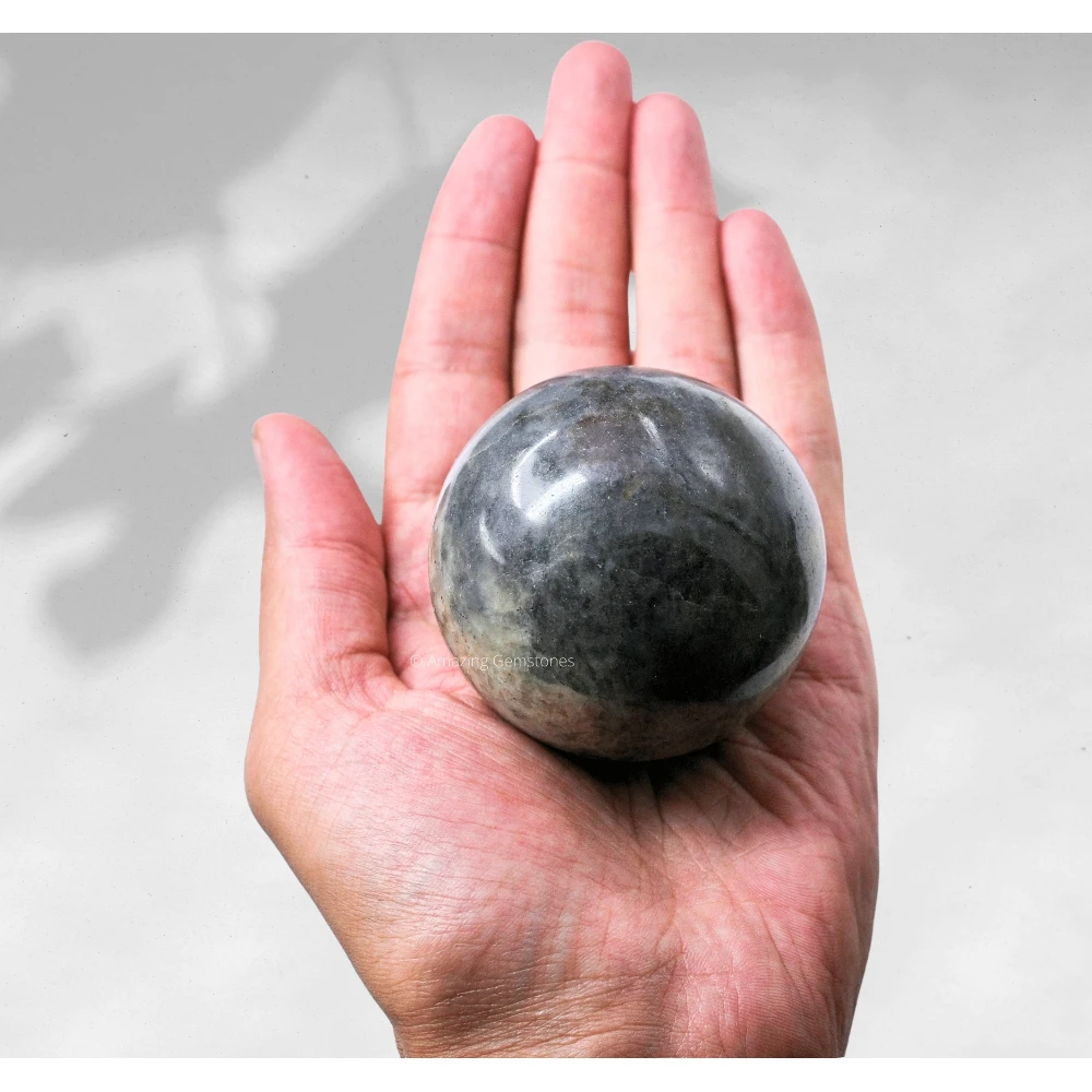 Large Iolite Sphere (2.5 Inch)