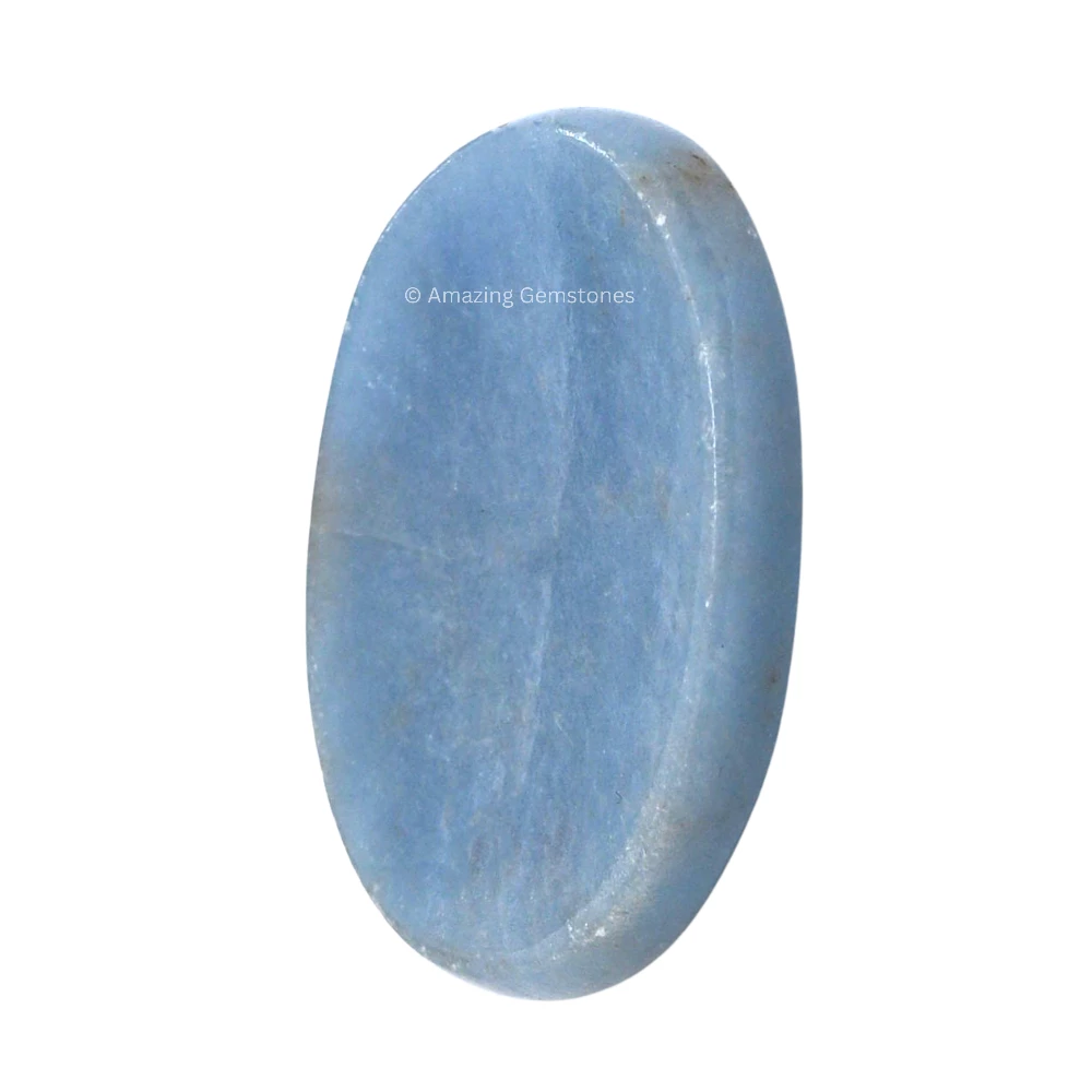Angelite Worry Stone