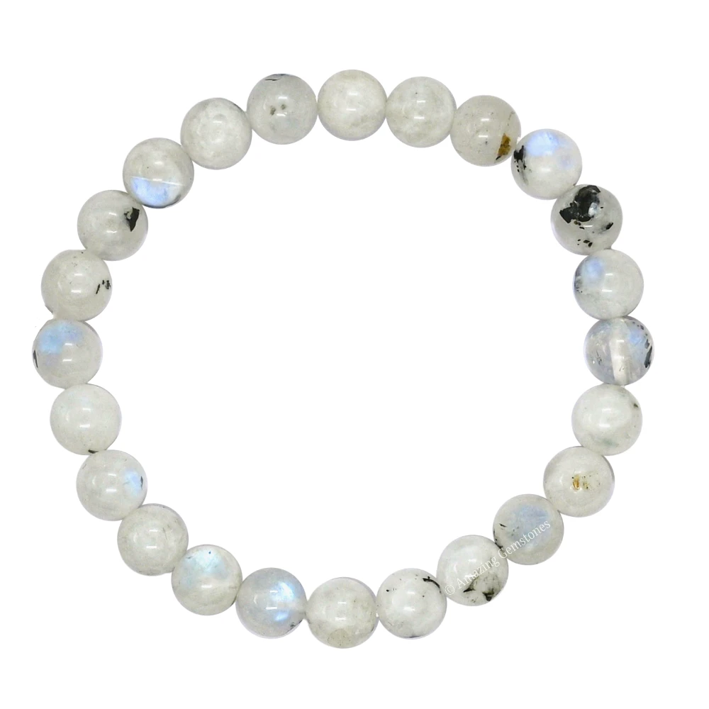 Rainbow Moonstone Bracelet (Strechable)
