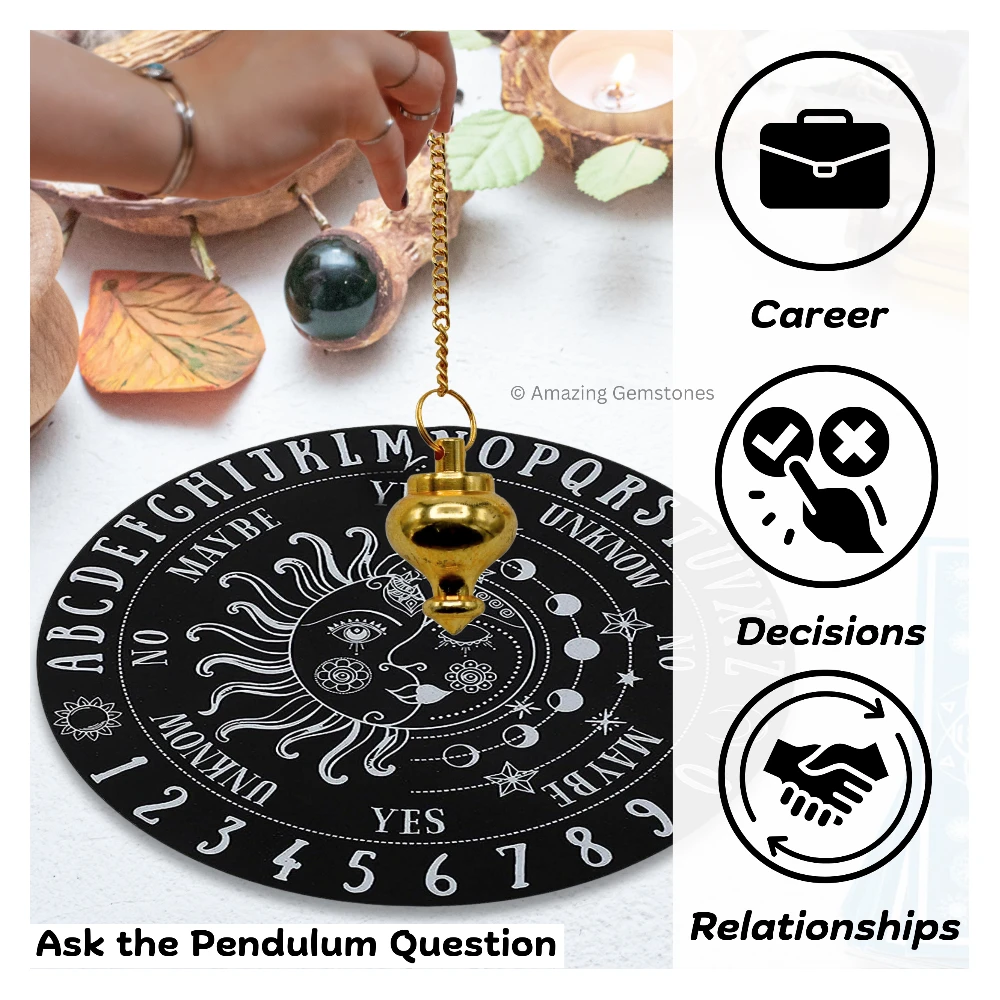 Copper Metal Pendulum - New Pot Shaped (MP10)