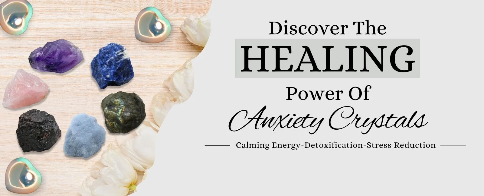 Anxiety Relief with Crystal Raw Stones: A Holistic Approach
