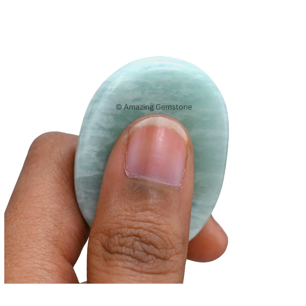 Amazonite Worry Stone