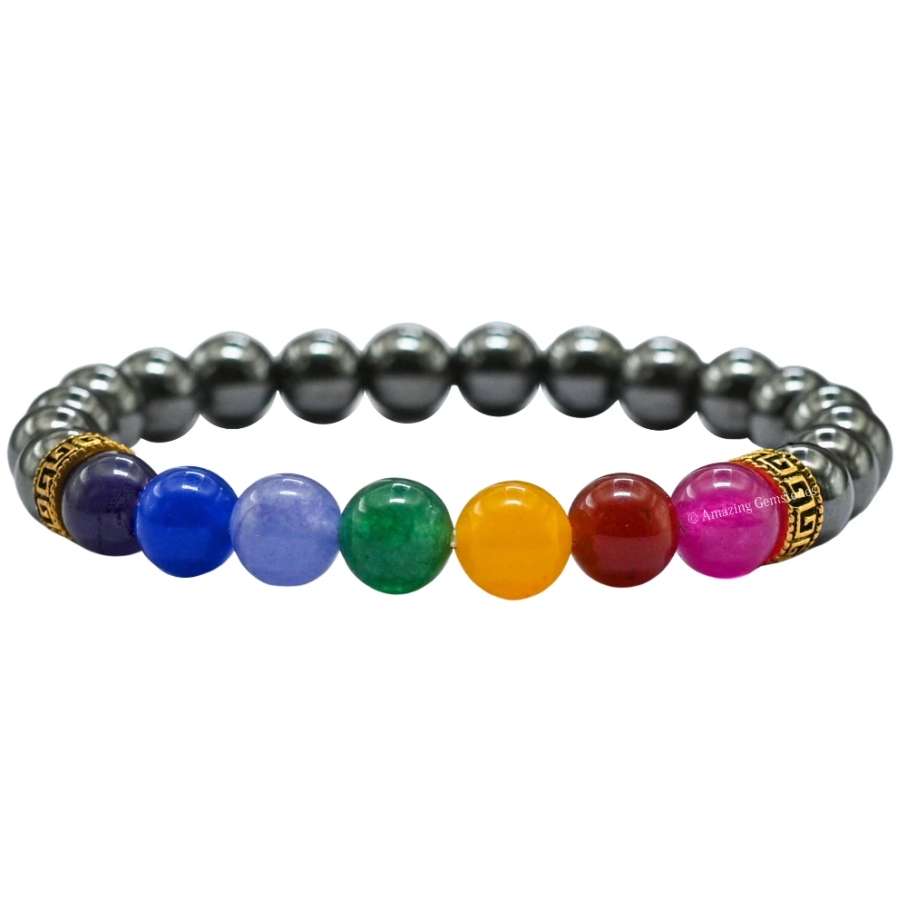 Hematite Chakra Bracelet (Strechable)