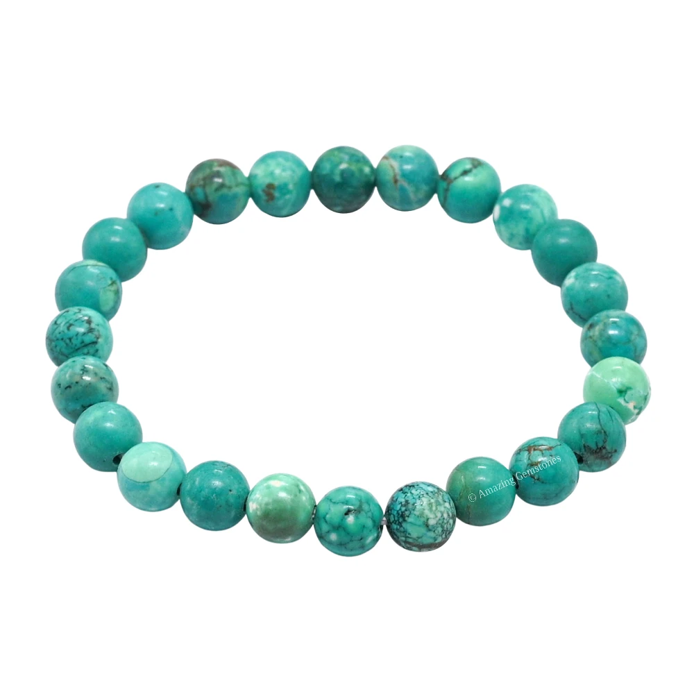 Stabilized Turquoise Bracelet (Strechable)