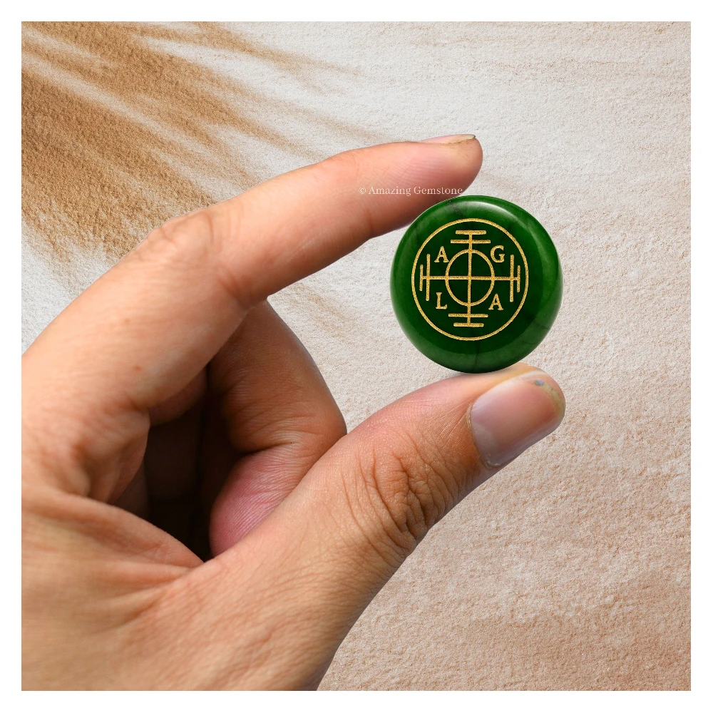 Green Aventurine Zibu Stone- 234451
