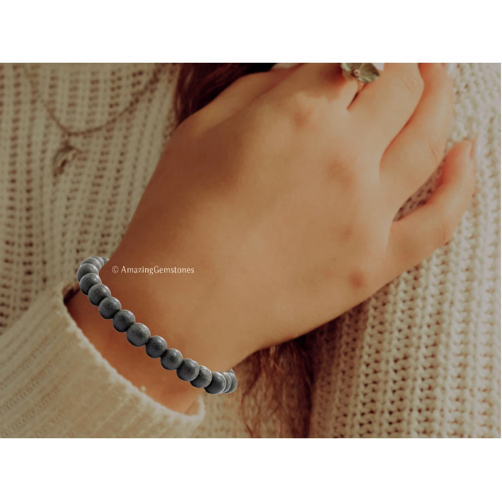 Karungali Bracelet (Strechable) (8mm)