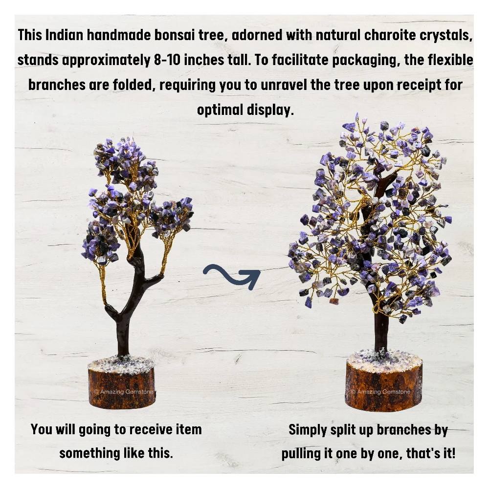 Charoite Tree (200 Beads)