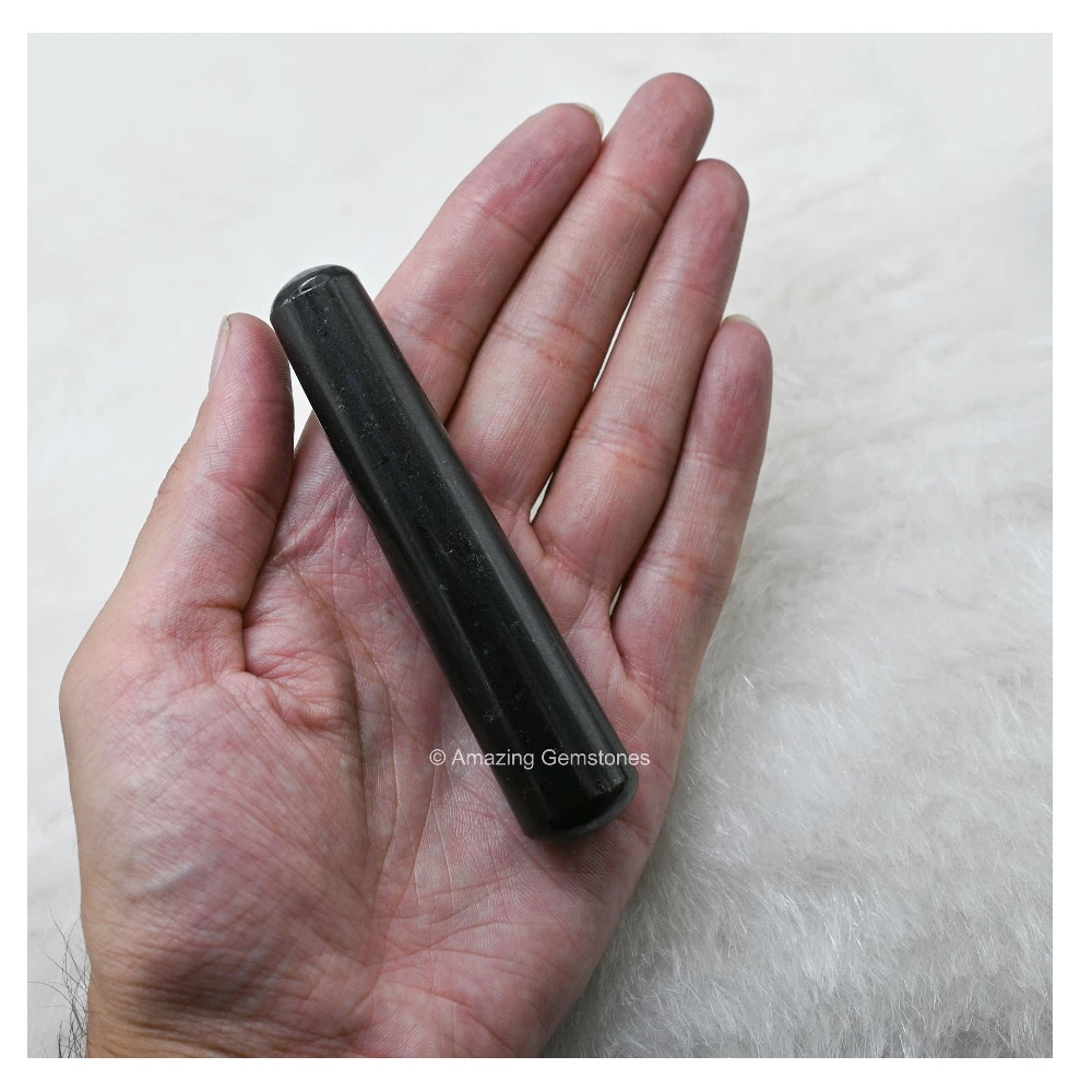 Black Tourmaline Wand (Smooth)
