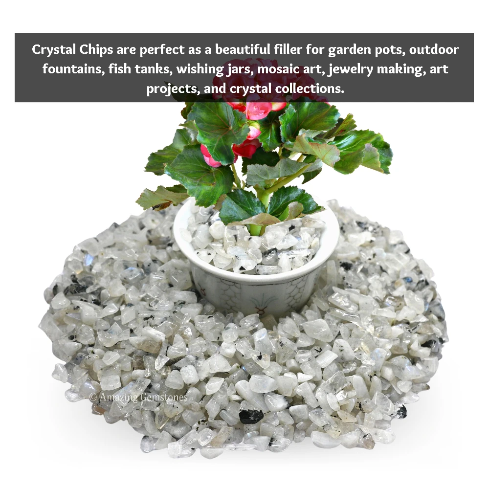 Rainbow Moonstone Chips (1LB)