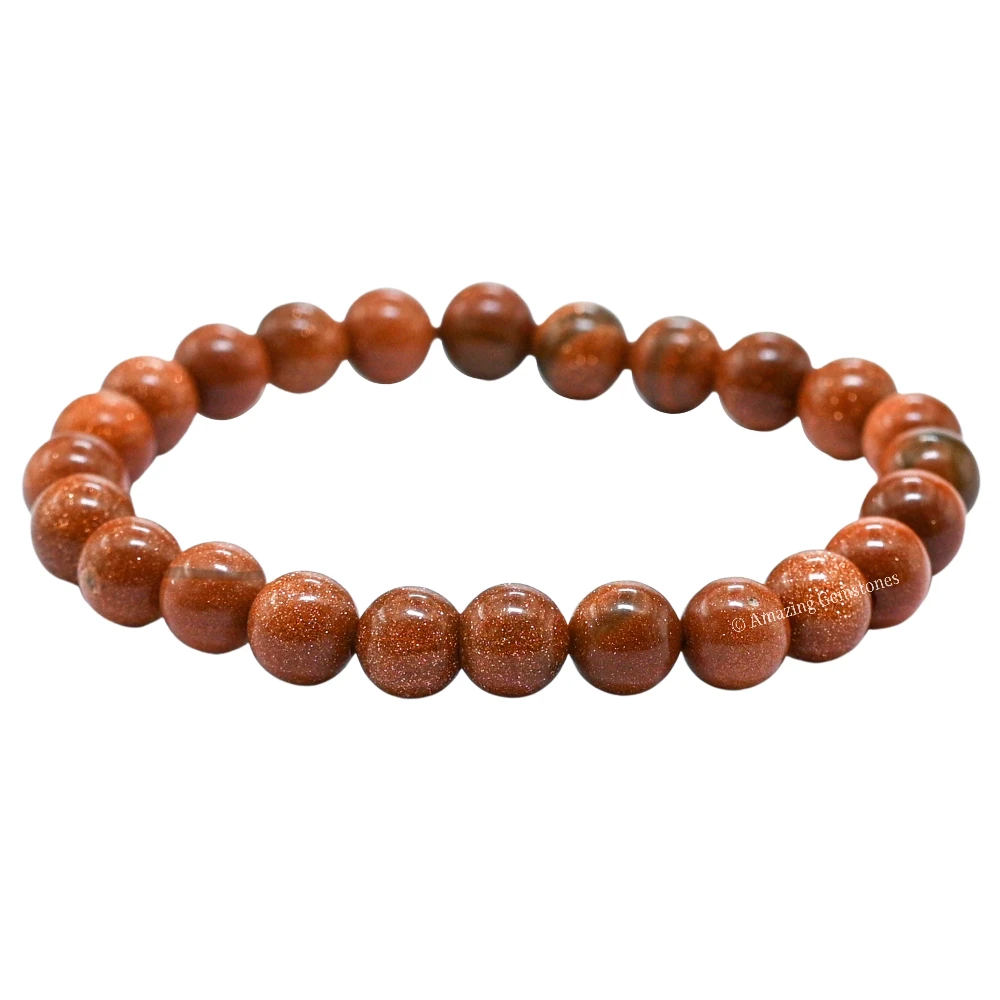 Red Goldstone Bracelet (Strechable)