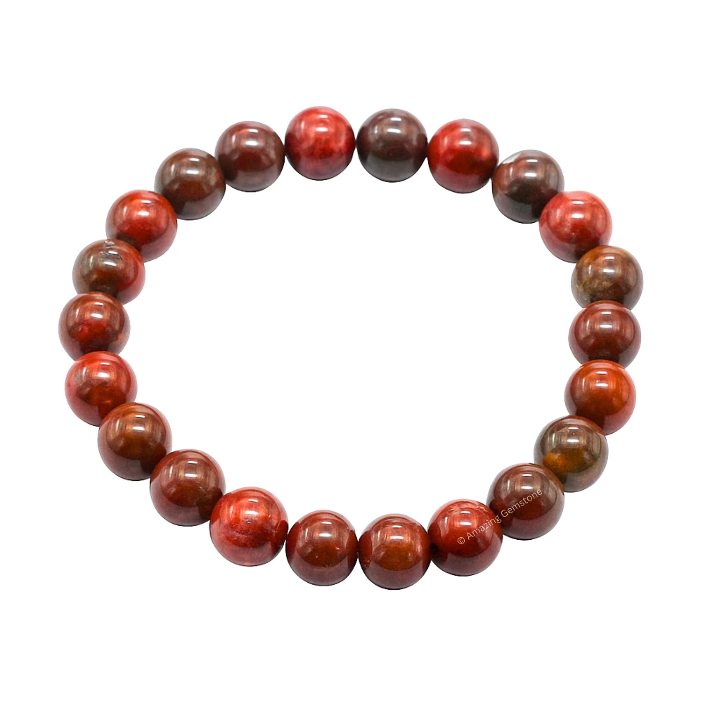 Poppy Jasper Bracelet (Strechable)
