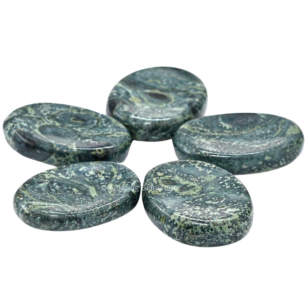 Kambaba Jasper Worry Stone