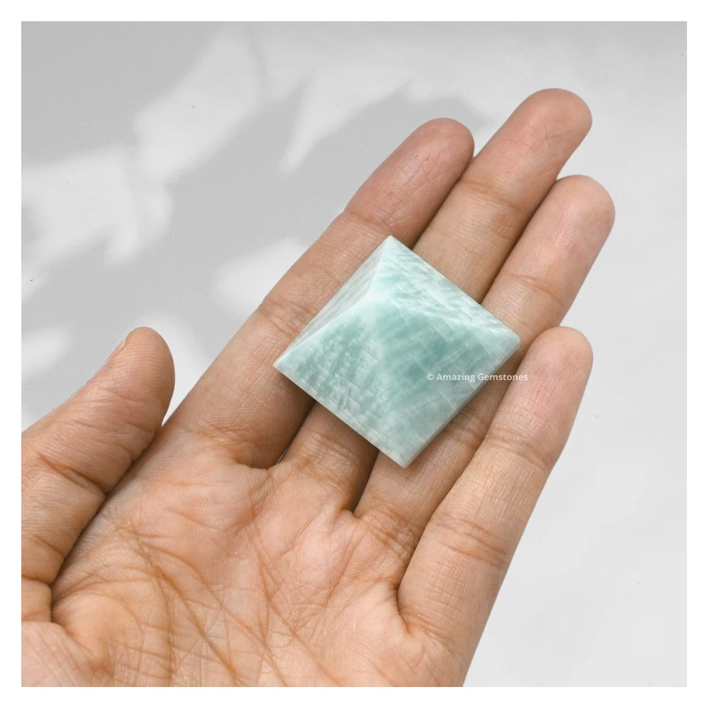 Amazonite Pyramid (1 Inch)