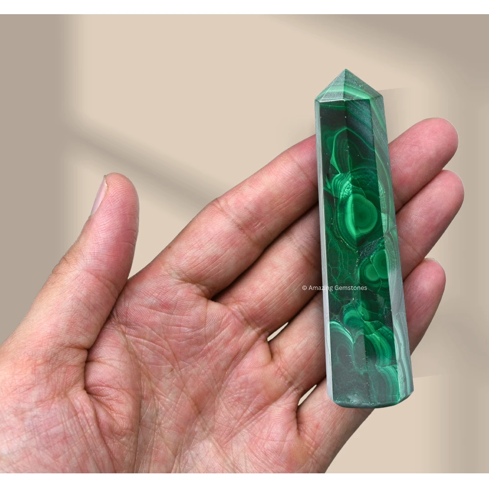 Malachite Tower (3" to 4" inch)