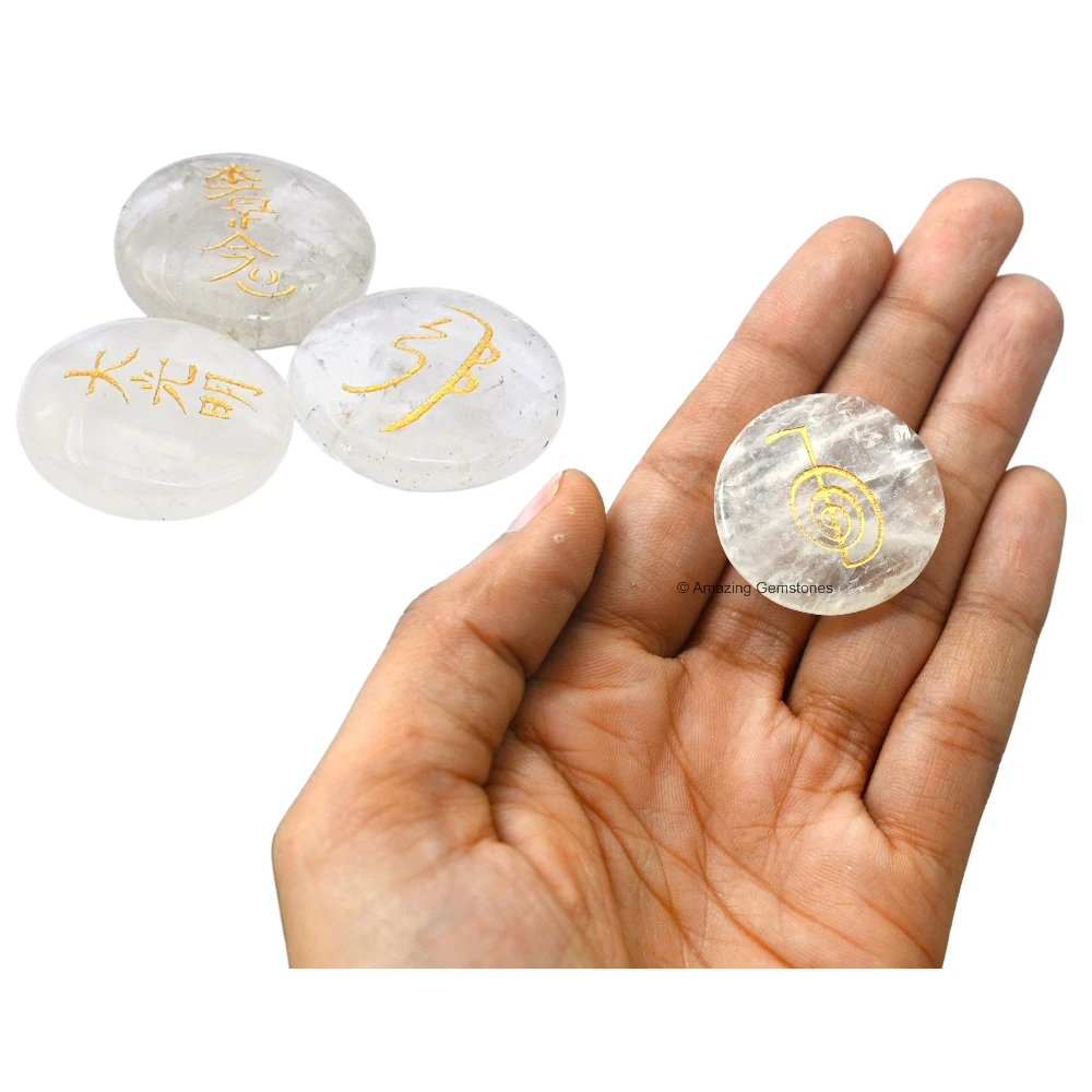 Clear Quartz Usui Reiki Set