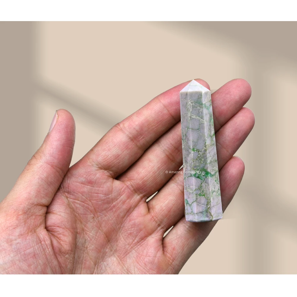 Variscite Tower (2" to 3" inch)