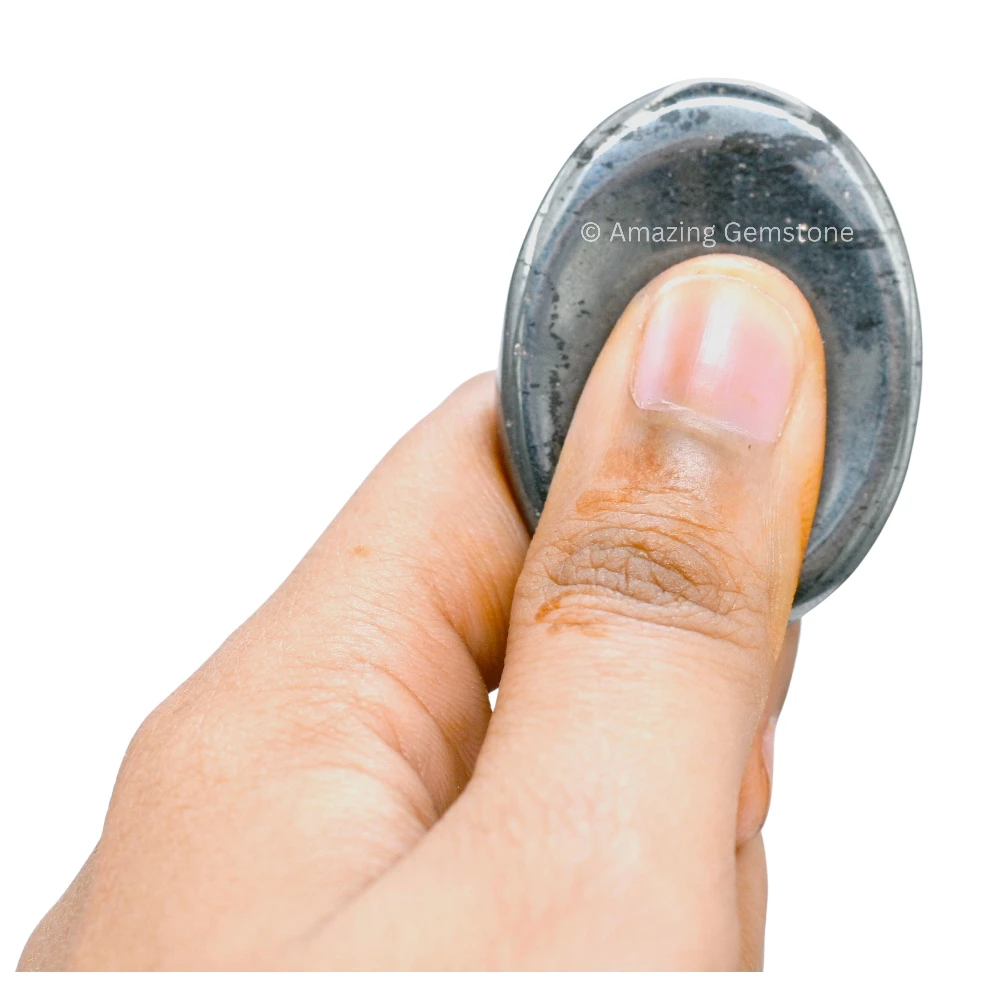 Hematite Worry Stone