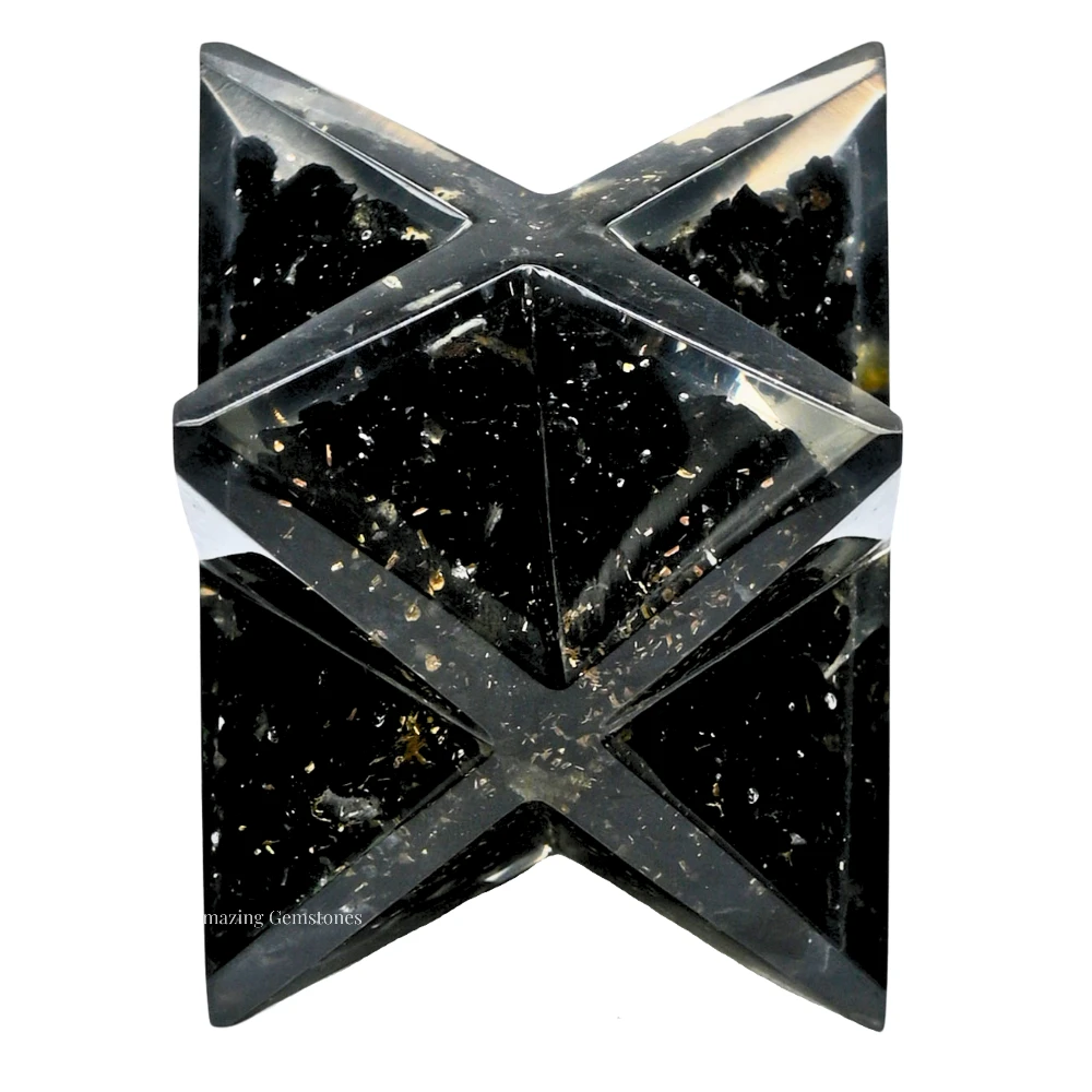 Black Tourmaline Orgone Merkaba