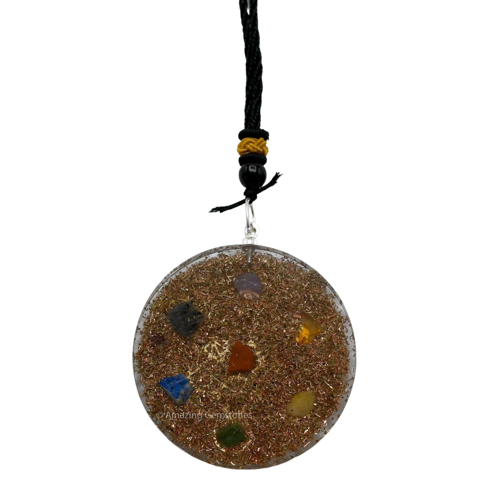 Copper Saving Orgone Necklace - Metatron Chakra