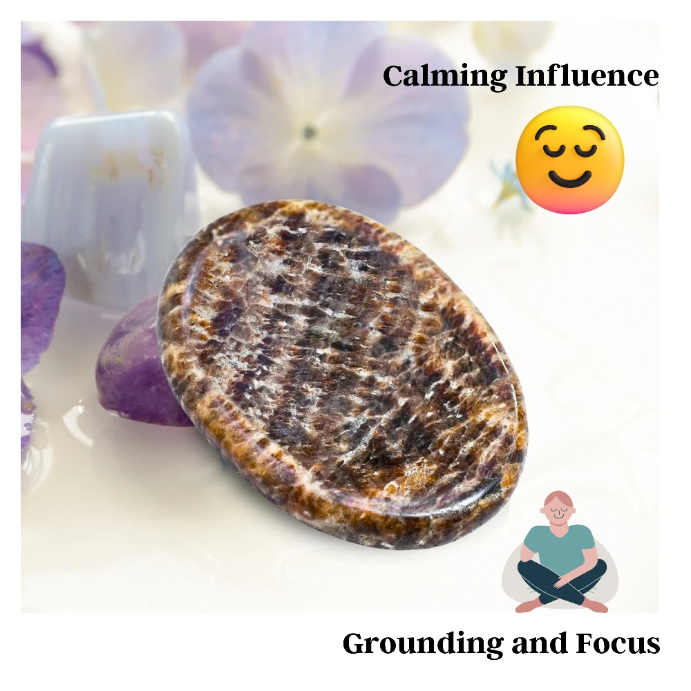 Aragonite Worry Stone