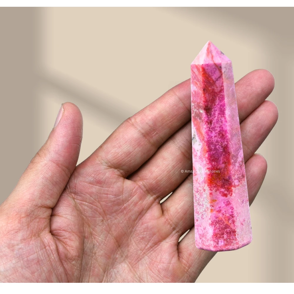 Cobalt Calcite Tower (3" to 4" inch)
