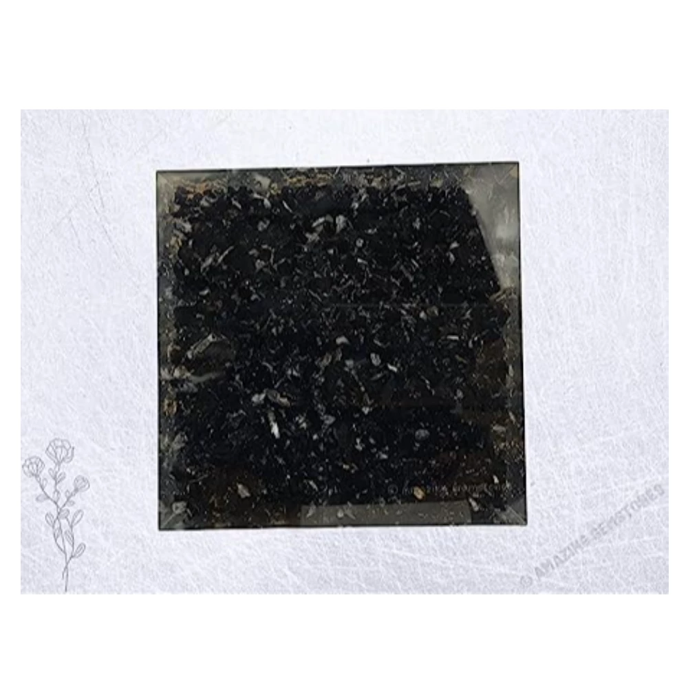 Black Tourmaline Orgone Pyramid Metatron Cube (Extra Large)
