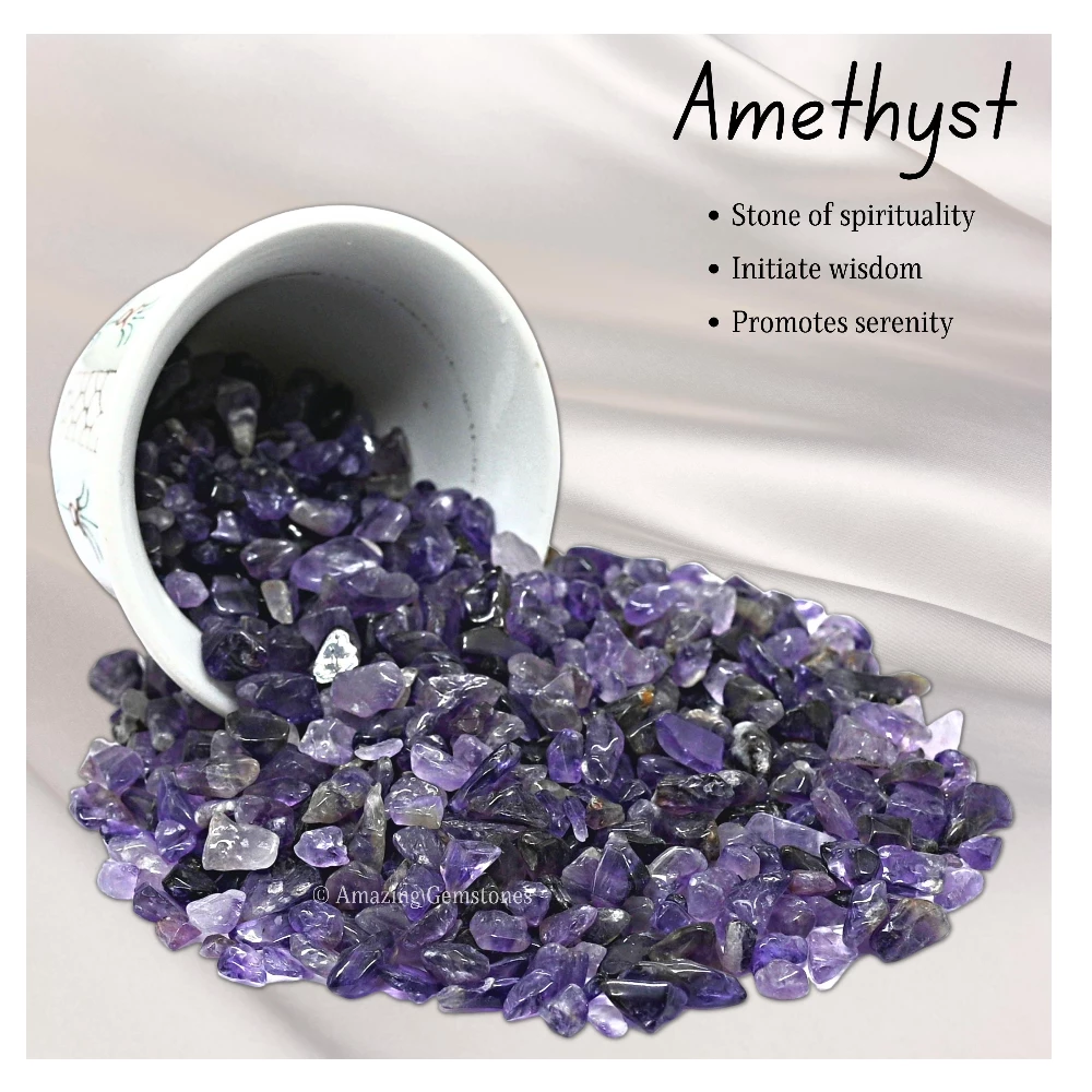 Amethyst Chips (1LB)