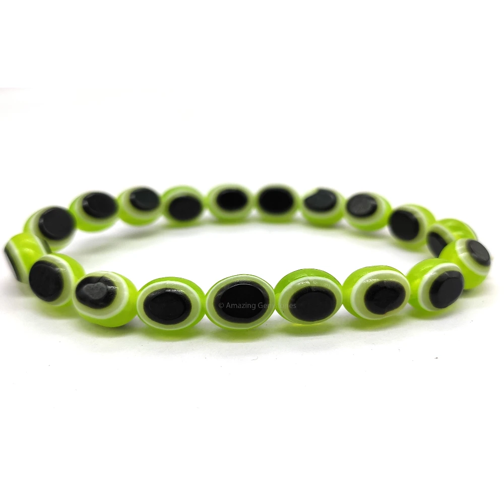 Green Evil Eye Bracelet
