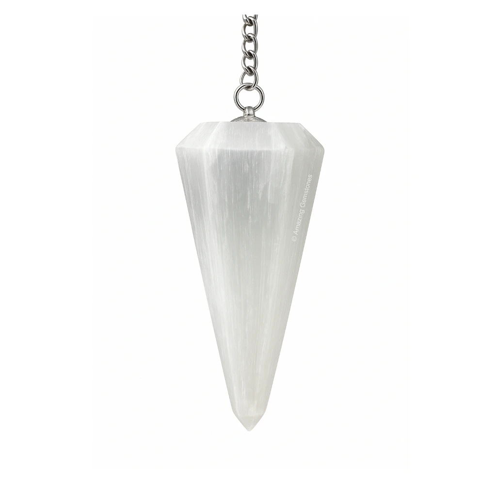 Selenite Pendulum