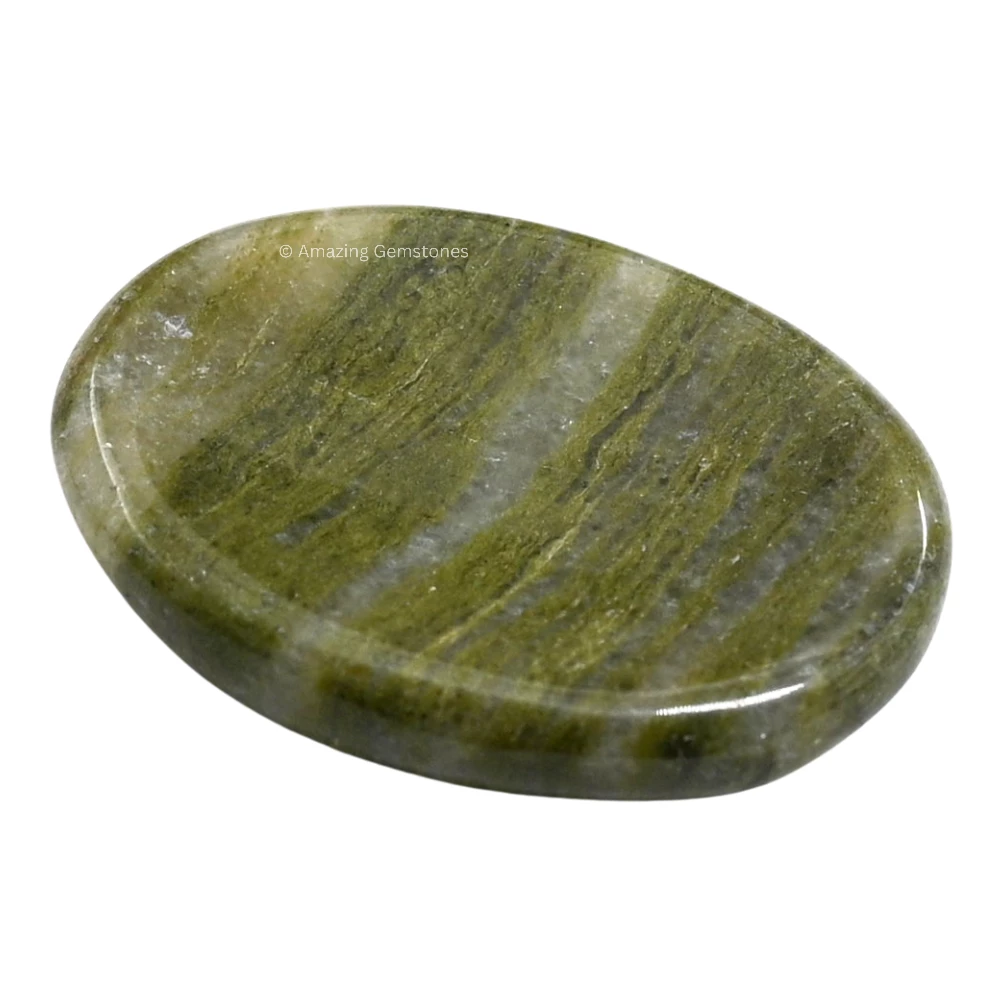 Vesuvianite Worry Stone