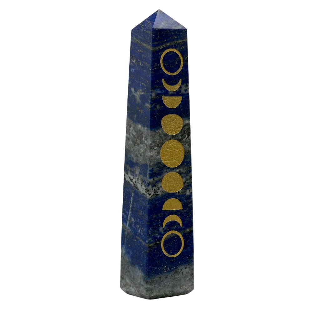 Lapis Lazuli Tower (4" - 5" Inch)