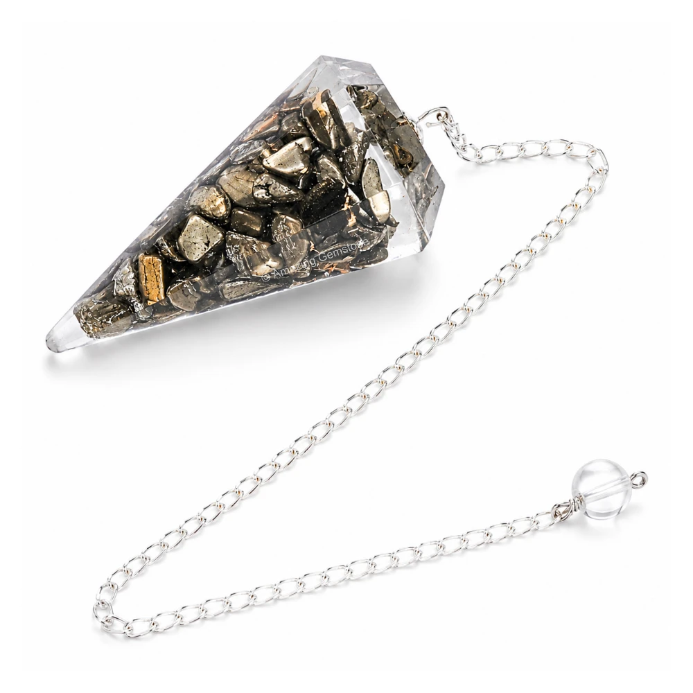 Pyrite Orgone Pendulum