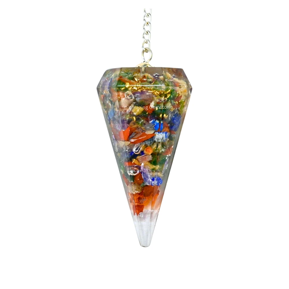 Multi Chakra Orgone Pendulum