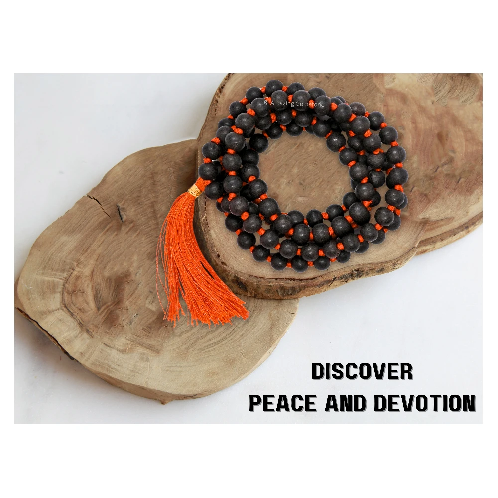 Karungali Mala (Hand Knotted)