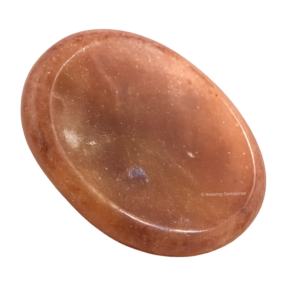 Strawberry Quartz Worry Stone