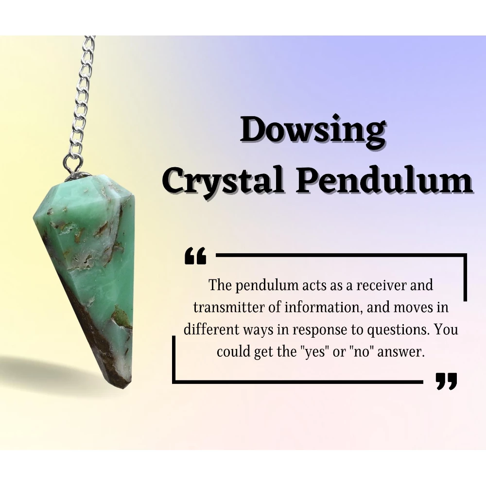 Chrysoprase Pendulum