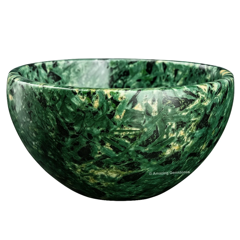 Flower Stone Crystal Bowl - 2 Inch