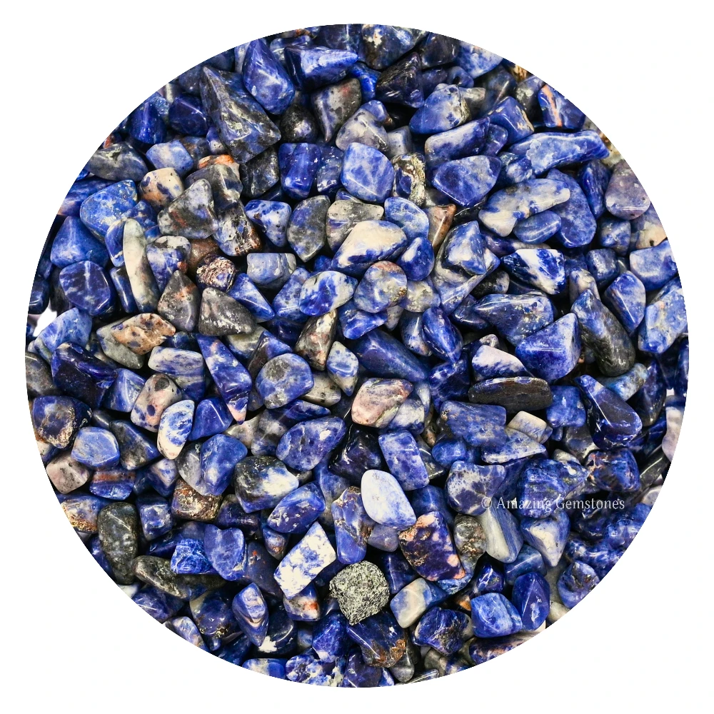Sodalite Chips (1LB)