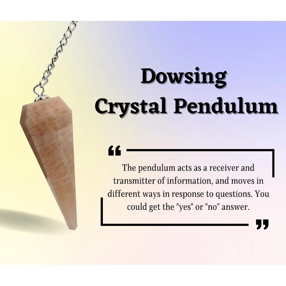 Cream Moonstone Pendulum
